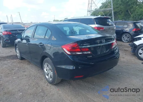 2015 Honda Civic Lx z USA, uszkodzony, nr VIN 19XFB2F58FE119742